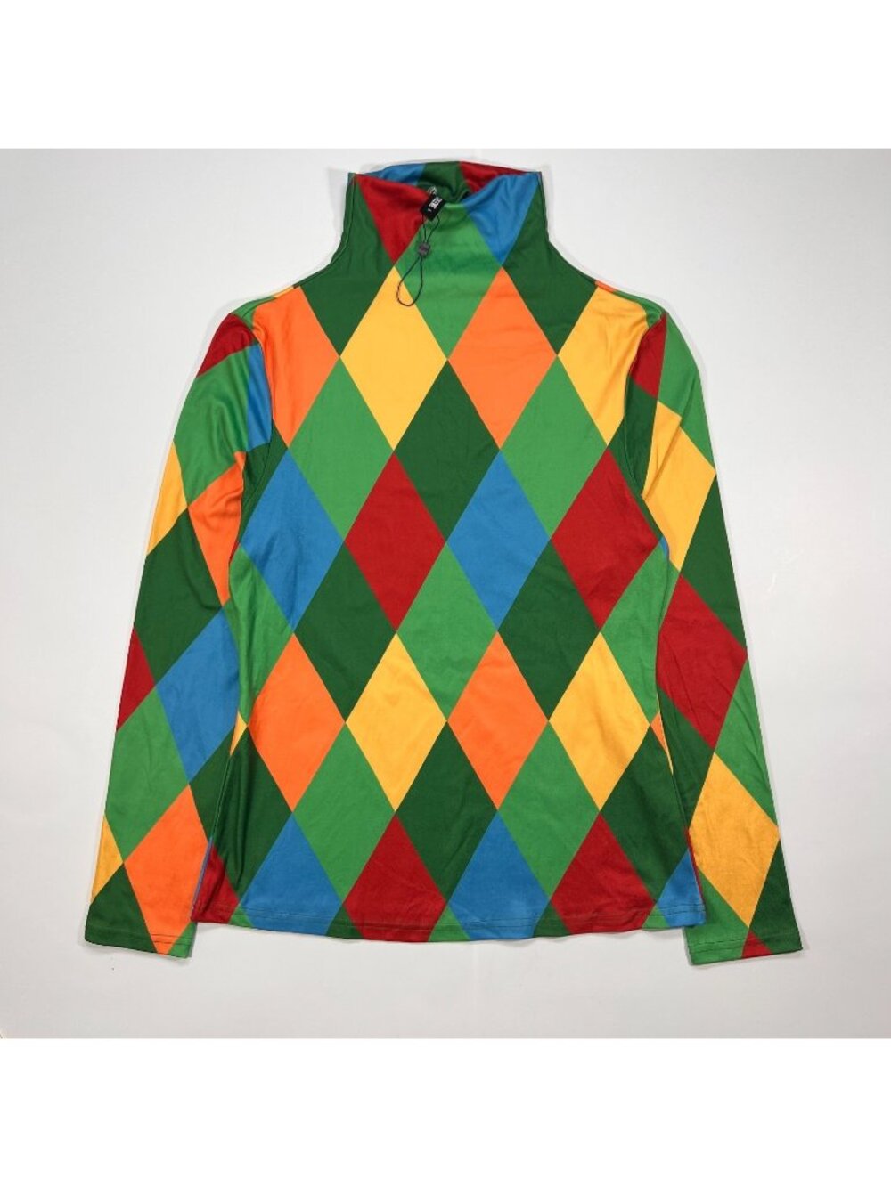 Stylewe Shirt Women's L Green Geometric Polyester Workout Outdoor Performance
